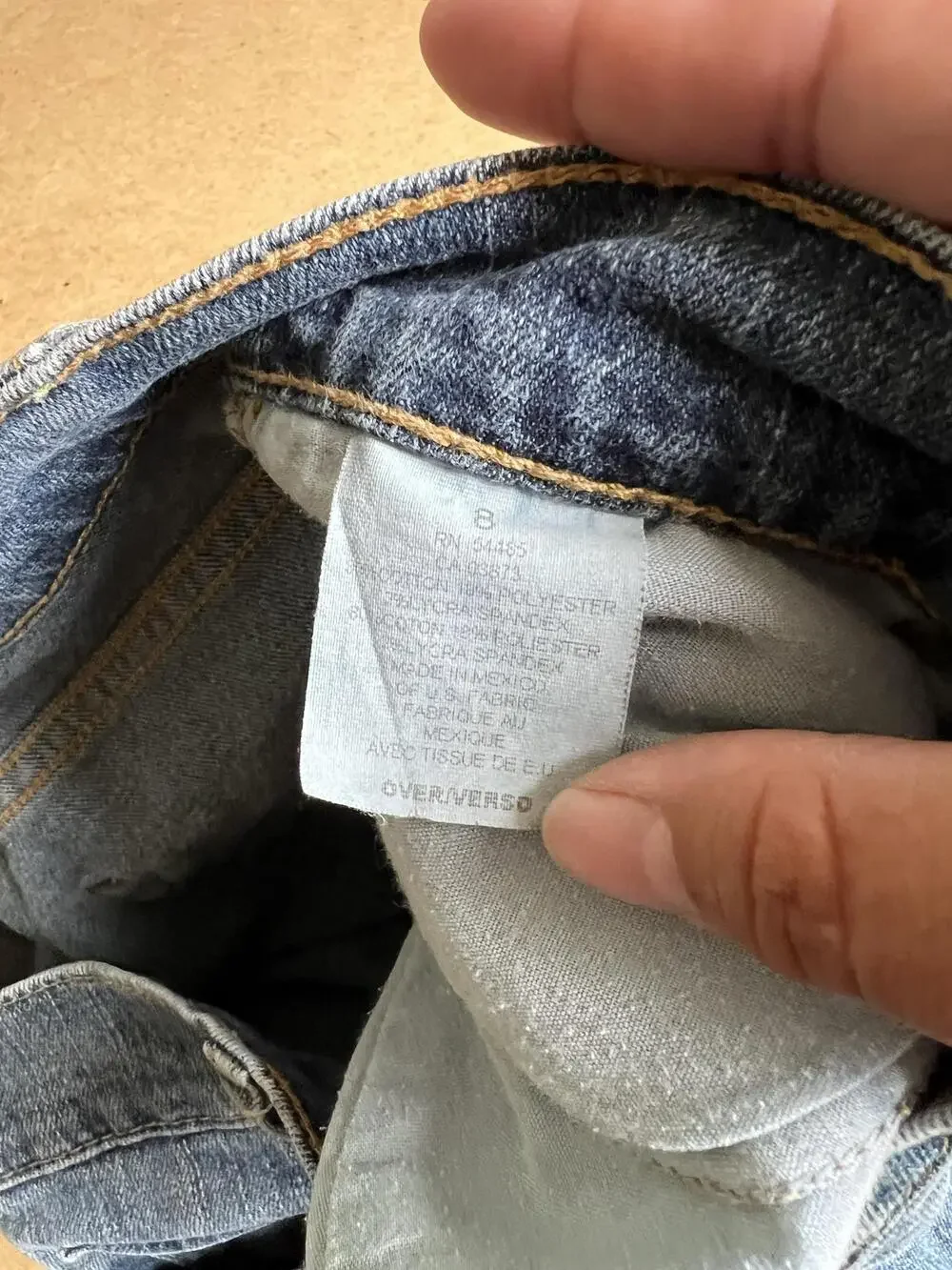 Y2K American Eagle Outfitters Pants Mens 30x32 Blue Denim Chino Straight Stretch
